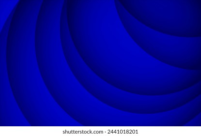 abstract blue background stylish modern vector illustration, curved shape design for template design backdrop banner, poster, cover wallpaper