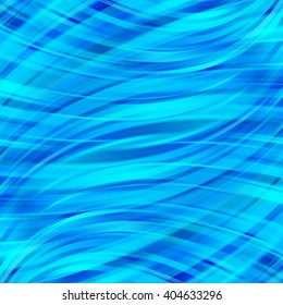 Abstract blue background with swirl waves. Abstract background design.  Eps 10 vector illustration. Blue color. 