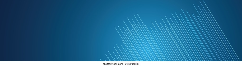 abstract blue background with technology lines wave. Increased on blue light network. Modern technology light landscape network and Connection technology web background concept. Vector Eps 10