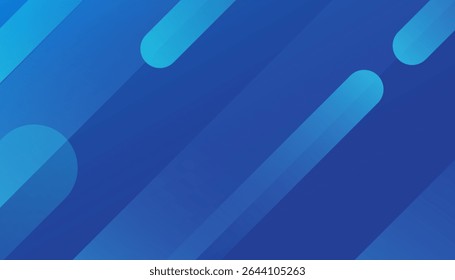 Fundo azul abstrato. Modelo para convite, cartão de visita para design de apresentação
