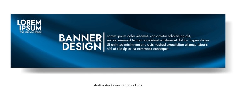 Abstract Blue Background Template Modern Style