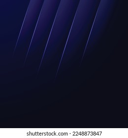 Abstract blue background with transparent gradient shite lines. Geometric bright texture wallpaper with light effects for futuristic digital designs