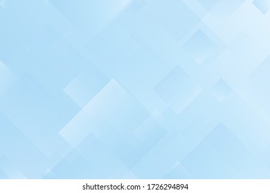 Resumen de fondo azul con cuadrados transparentes, rombos, fondos de escritorio, fondo simple para cubiertas, páginas web y conferencias, tarjetas de visita. Ilustración del vector