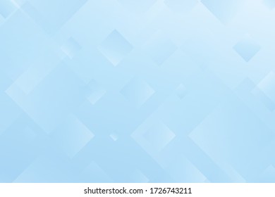 Abstract blue background with transparent squares, rhombuses, Wallpaper, simple background for covers, web pages and conferences, business cards. Vector illustration