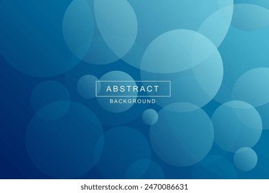 Abstract Blue Background - Trendy Blue Gradient