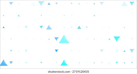 Abstract blue background with triangle , with colour gradient