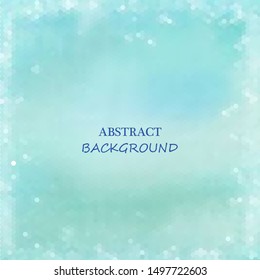 abstract blue background with triangle mosaic - vector
