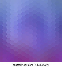 abstract blue background with triangle mosaic - vector