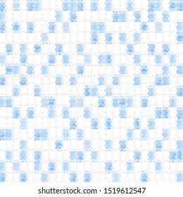 abstract blue background with triangle mosaic