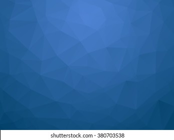 abstract blue background with triangle. vector illustration