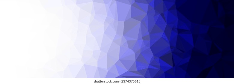 abstract blue background with triangles