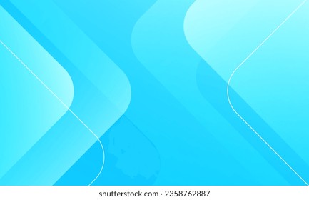 Abstract blue background with triangles. Dynamic shapes composition. Vector illustration