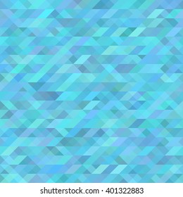 Abstract blue background from triangles and warped squares.