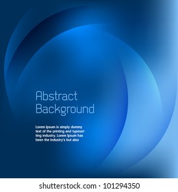 Abstract Blue Background Vector