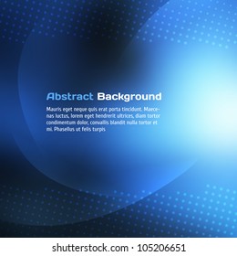 Abstract Blue Background Vector