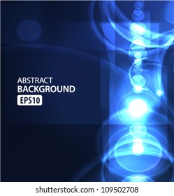 Abstract Blue Background Vector