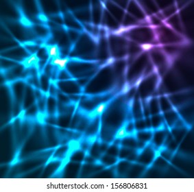 Abstract blue background. Vector.