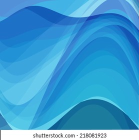 Abstract Blue Background Vector