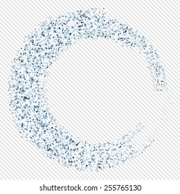 Abstract blue background. Vector