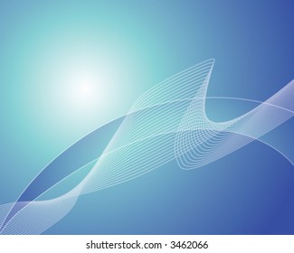 abstract blue background vector