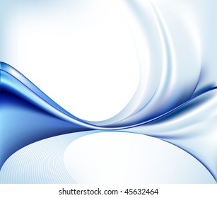 Abstract blue background vector