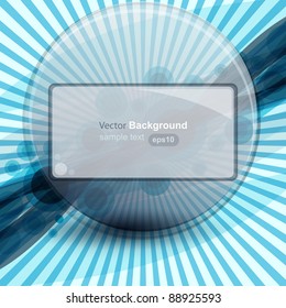 Abstract Blue Background, vector