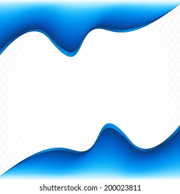 Abstract blue background. Vector. Clip-art