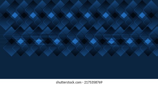 Abstract blue background vector design