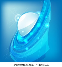 abstract blue background vector design,a business background of blue and white illustration vector