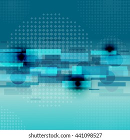 abstract blue background vector design,business background of blue color tone illustration vector