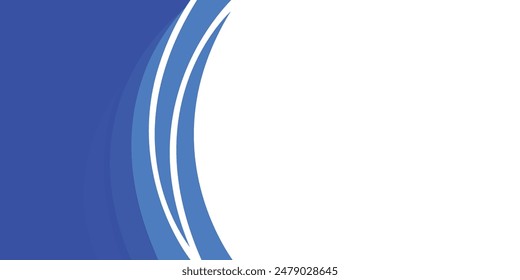 Abstract blue background. vector element for presentation design, banner, brochure, and business card
