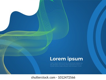 Abstract Blue Background Vector eps 10 