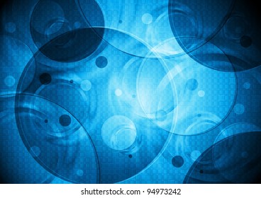 Abstract blue background. Vector eps 10