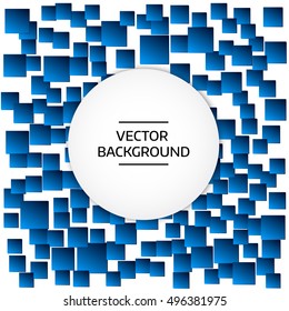Abstract Blue Background. Vector, EPS1O