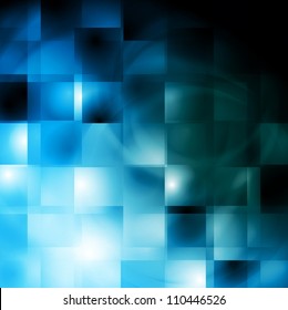 Fondo azul abstracto. Ilustración vectorial eps 10