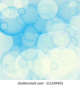 Abstract blue background, Vector illustration