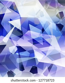 Abstract blue background. Vector illustration.