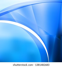Abstract Blue Background Vector Illustration