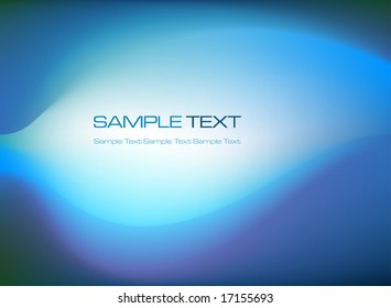 abstract blue background - vector illustration