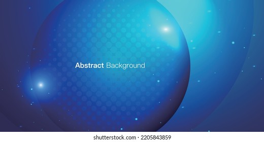 Abstract blue background vector illustration 