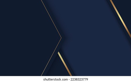 Ilustración del vector de fondo azul abstracto 
