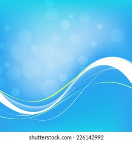 Abstract blue background. Vector illustration. Clip-art