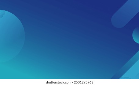 Abstrakter blauer Hintergrund. Vektorgrafik