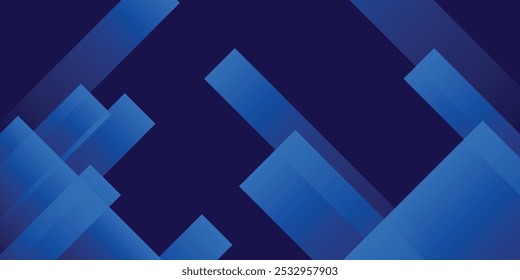 Fundo azul abstrato. Ilustração vetorial