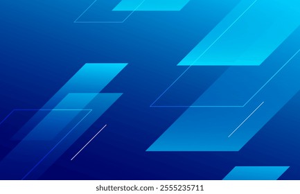Abstract blue background. Vector illustration