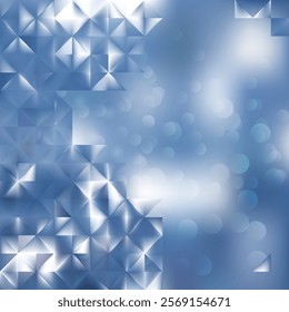 Abstract Blue Background Vector Illustration