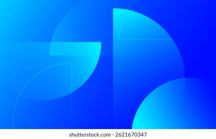 Abstract blue background. Vector illustration