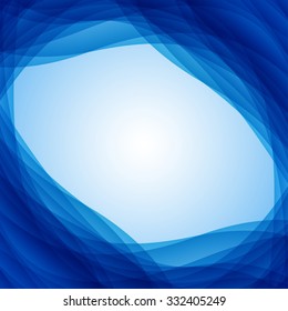 Abstract blue background. Vector Illustration. Clip-art