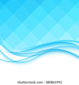 Abstract blue background. Vector Illustration. Clip-art