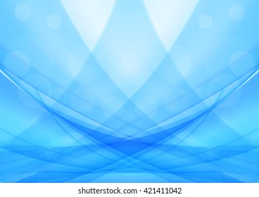 Abstract blue background. Vector Illustration. Clip-art